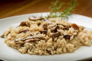 Mushroom Pilaf for leftover rice recipes