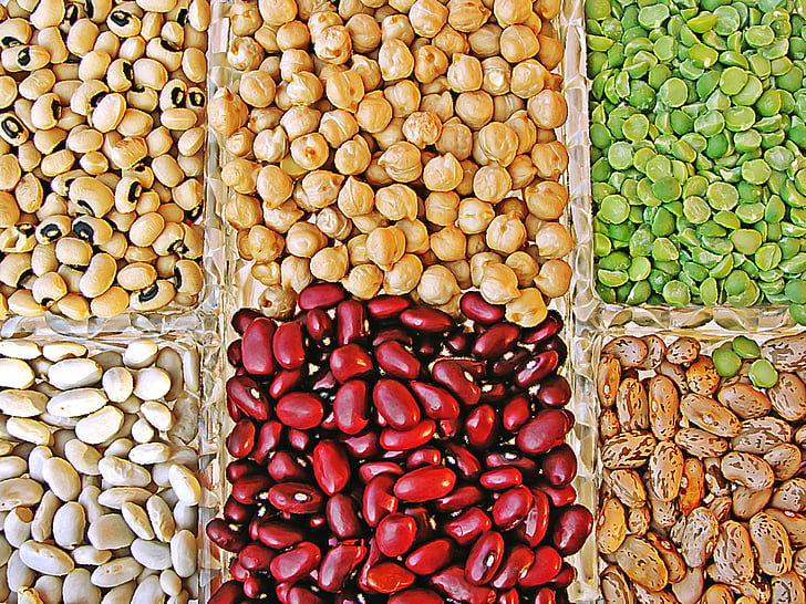 Assorted dried beans