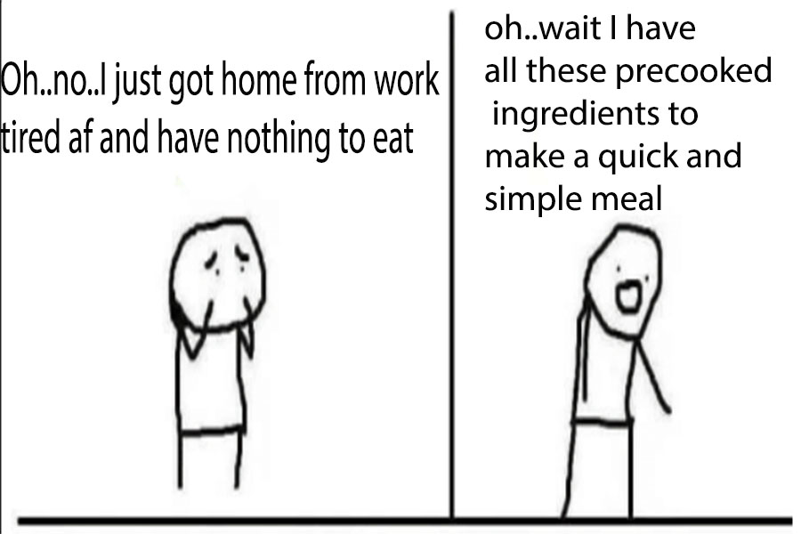 oh no, oh wait I have all these ingredients meme