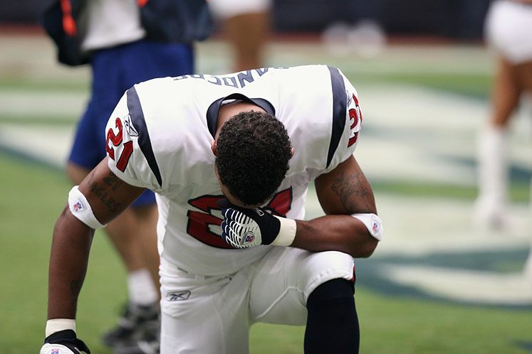 kneeling, football, player, struggle