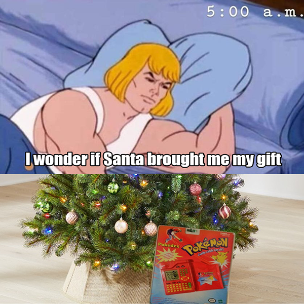 pokedex, he-man, christmas meme