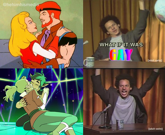 He-Man, She-Ra gay meme