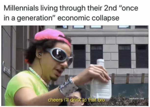 cheers ill drink to that meme millennials
