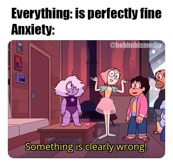 Something is clearly wrong meme